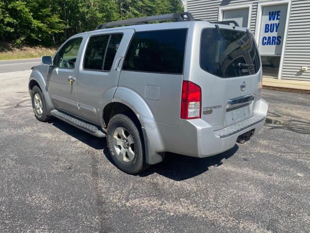 5N1AR18W96C658721 - 2006 NISSAN PATHFINDER GRAY photo 3