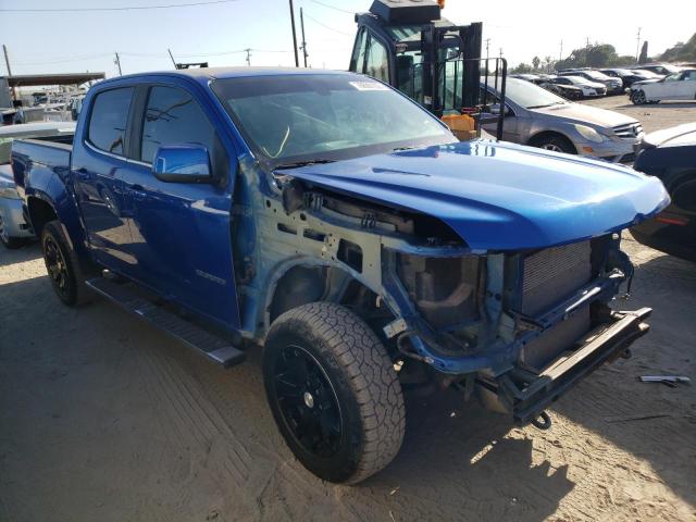 1GCGTCEN8K1227378 - 2019 CHEVROLET COLORADO L BLUE photo 1