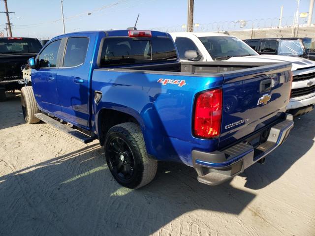 1GCGTCEN8K1227378 - 2019 CHEVROLET COLORADO L BLUE photo 3