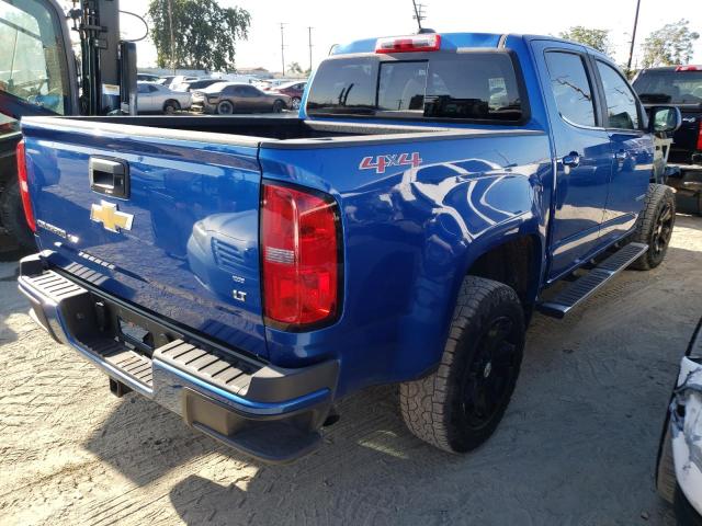 1GCGTCEN8K1227378 - 2019 CHEVROLET COLORADO L BLUE photo 4