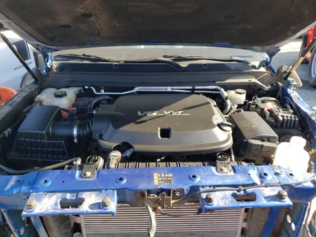 1GCGTCEN8K1227378 - 2019 CHEVROLET COLORADO L BLUE photo 7