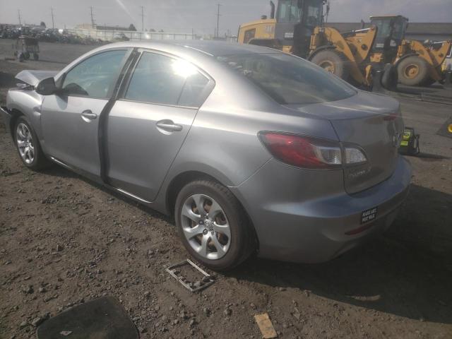 JM1BL1U73D1709289 - 2013 MAZDA 3 I SILVER photo 3