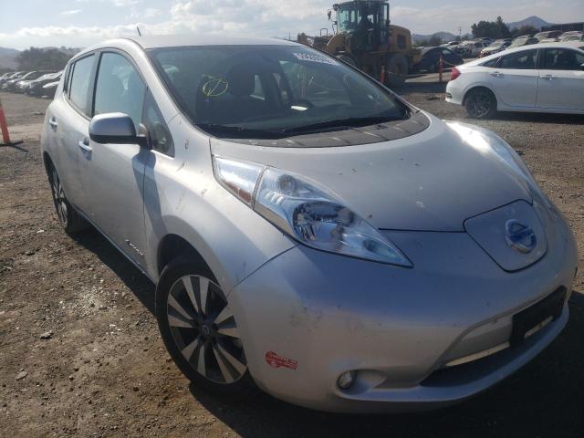 1N4BZ0CP7GC314816 - 2016 NISSAN LEAF SV SILVER photo 1