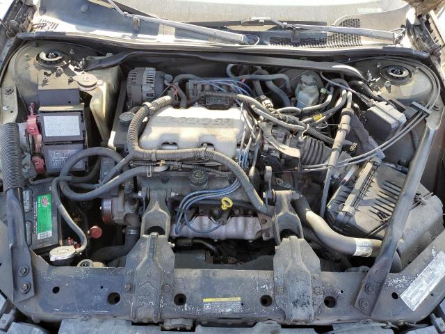 2G1WF55E229213625 - 2002 CHEVROLET IMPALA BLACK photo 7