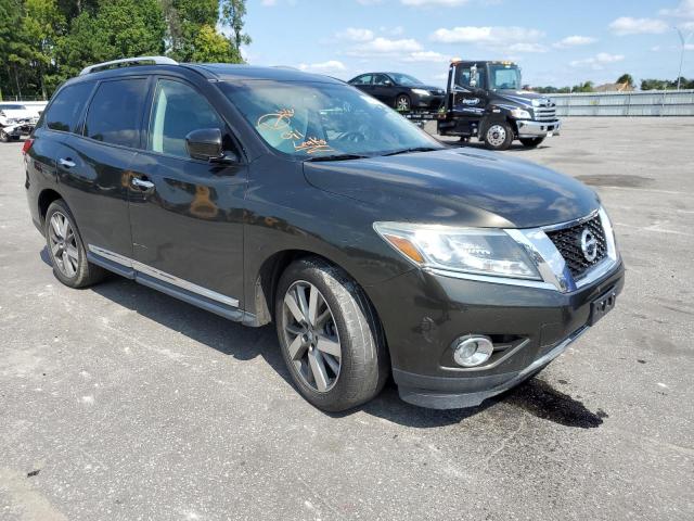 5N1AR2MN3FC643585 - 2015 NISSAN PATHFINDER GREEN photo 1