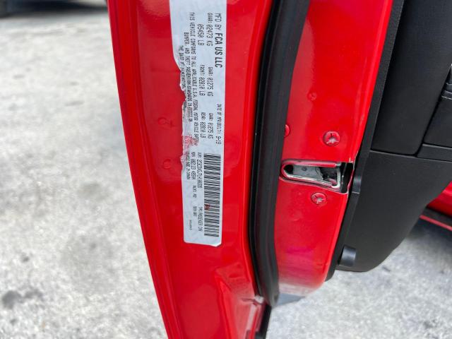 2C3CDXGJ7LH100335 - 2020 DODGE CHARGER SC RED photo 10
