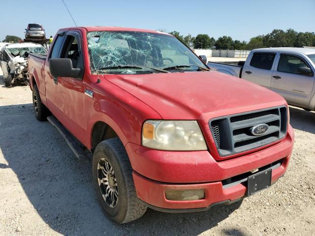 1FTRX12W55NA83476 - 2005 FORD F150 RED photo 1