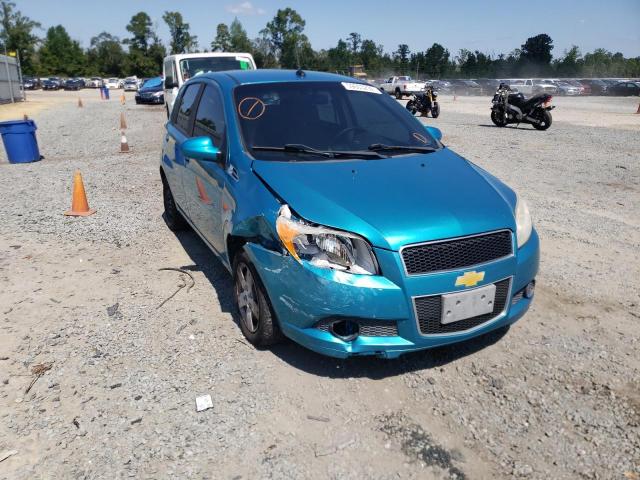 KL1TD66E69B618830 - 2009 CHEVROLET AVEO LS 青色 照片 1