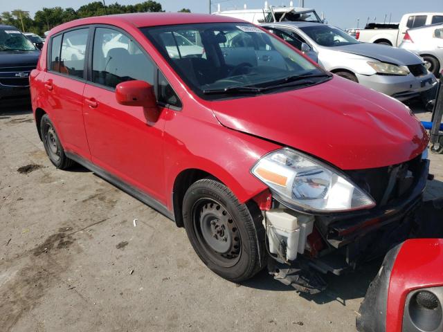 3N1BC1CP3BL427776 - 2011 NISSAN VERSA S RED photo 1