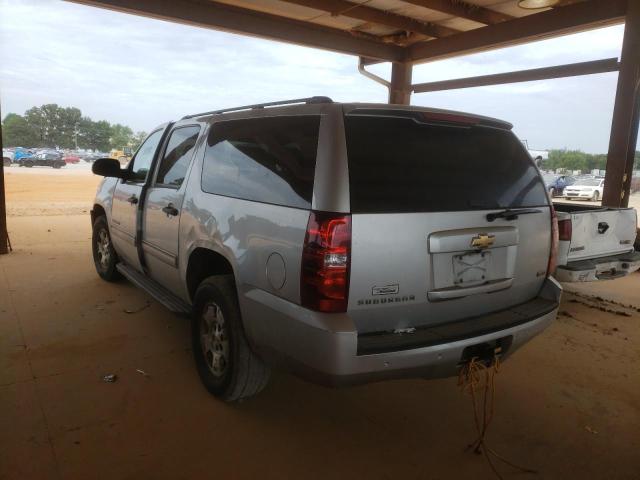 1GNUCHE08AR146196 - 2010 CHEVROLET SUBURBAN C SILVER photo 3