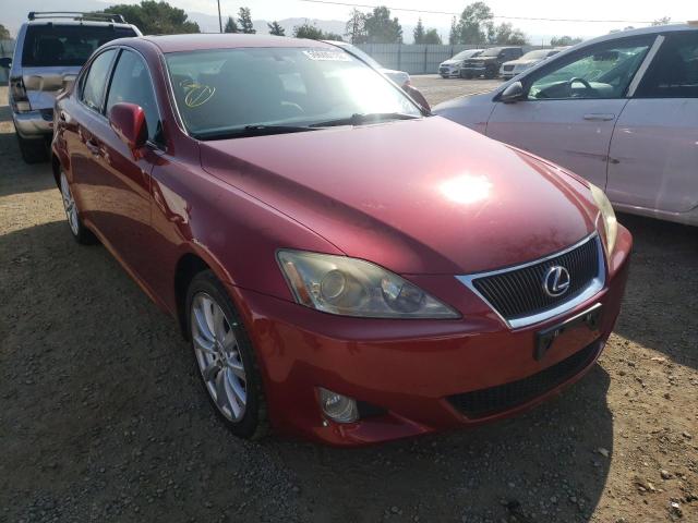 JTHCK262762000603 - 2006 LEXUS IS 250 RED photo 1