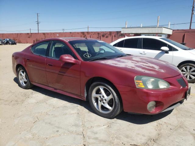 2G2WR524041109201 - 2004 PONTIAC GRAND PRIX BURGUNDY photo 1
