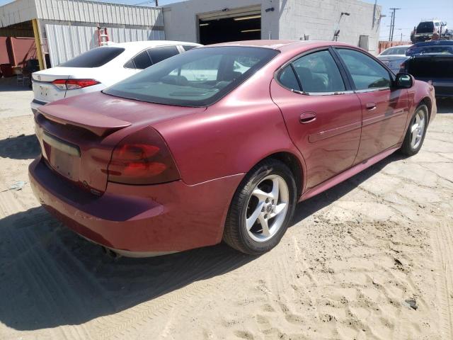 2G2WR524041109201 - 2004 PONTIAC GRAND PRIX BURGUNDY photo 4