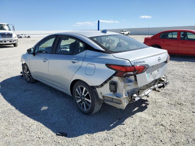 3N1CN8EV6ML895247 - 2021 NISSAN VERSA SV SILVER photo 3