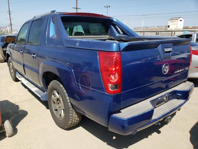 3GYEK63N73G342095 - 2003 CADILLAC ESCALADE E BLUE photo 3