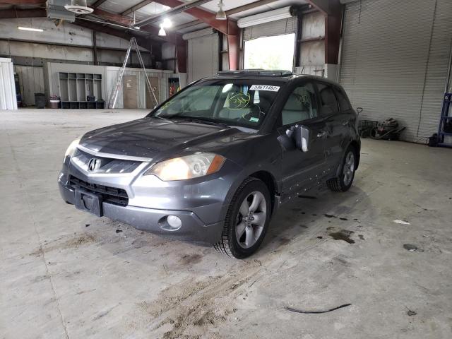 5J8TB18548A007831 - 2008 ACURA RDX TECHNO GRAY photo 2