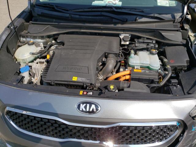 KNDCC3LC2H5096112 - 2017 KIA NIRO EX GRAY photo 7