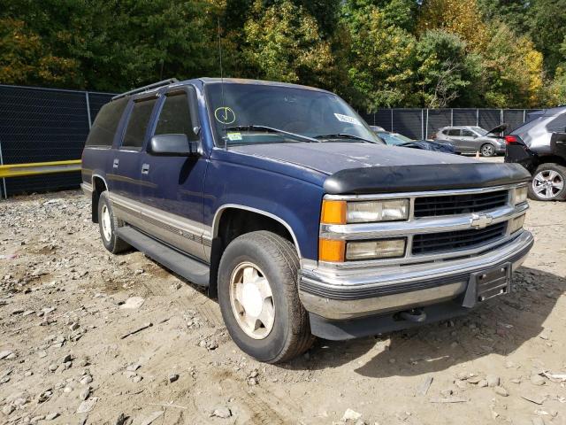 1GNFK16R0XJ419266 - 1999 CHEVROLET SUBURBAN K BLUE photo 1