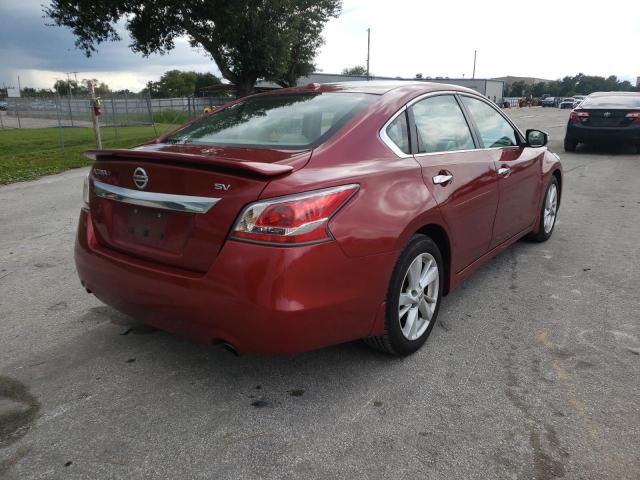 1N4AL3AP8FC162187 - 2015 NISSAN ALTIMA RED photo 4