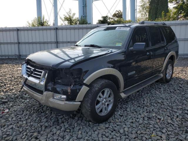 1FMEU74E27UB61537 - 2007 FORD EXPLORER E BLACK photo 2