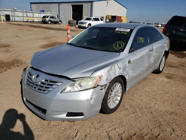 4T1BE46K77U539742 - 2007 TOYOTA CAMRY CE GRAY photo 2