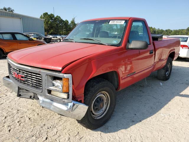 1GTGC24R9YR211005 - 2000 GMC SIERRA C25 RED photo 2