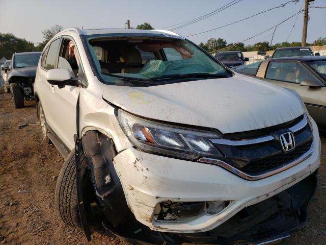 5J6RM4H73FL084031 - 2015 HONDA CR-V EXL WHITE photo 1