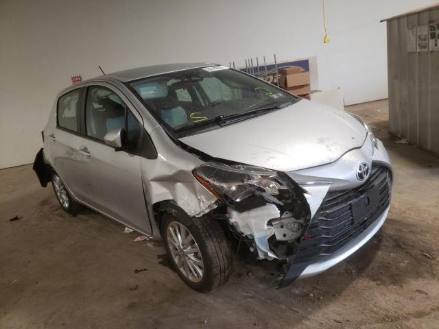 VNKKTUD36JA092522 - 2018 TOYOTA YARIS L SILVER photo 1