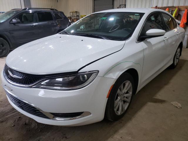 1C3CCCABXFN695867 - 2015 CHRYSLER 200 LIMITE WHITE photo 2