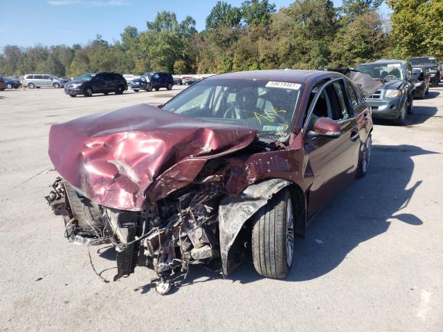 4T1BK1EB2HU244090 - 2017 TOYOTA AVALON XLE BURGUNDY photo 2