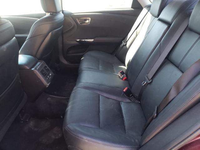 4T1BK1EB2HU244090 - 2017 TOYOTA AVALON XLE BURGUNDY photo 6