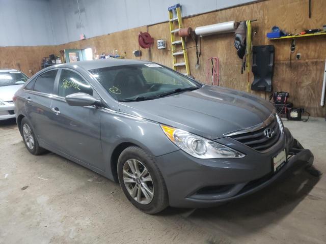 5NPEB4AC9DH763899 - 2013 HYUNDAI SONATA GLS GRAY photo 1