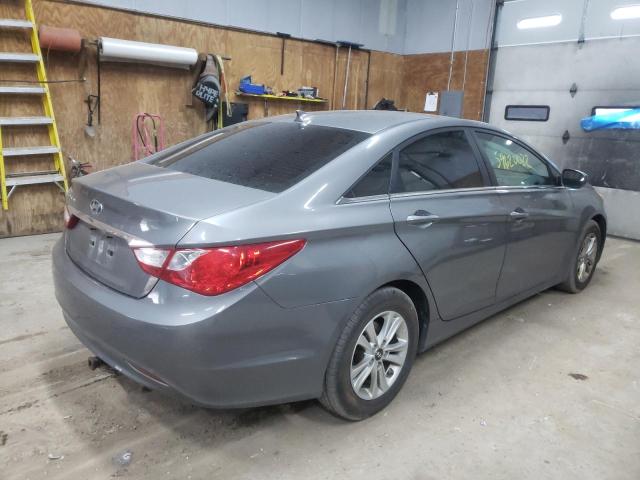 5NPEB4AC9DH763899 - 2013 HYUNDAI SONATA GLS GRAY photo 4