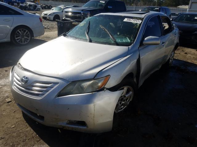 4T1BE46K67U018575 - 2007 TOYOTA CAMRY CE SILVER photo 2