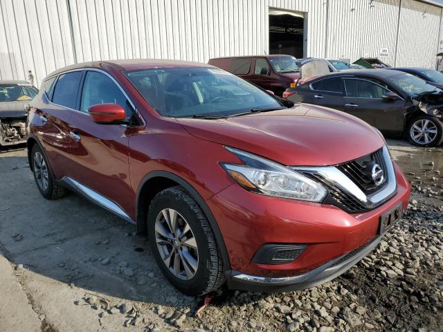 5N1AZ2MH9FN287352 - 2015 NISSAN MURANO MAROON photo 1