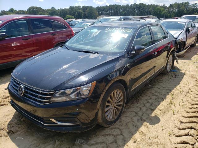 1VWBT7A37GC024819 - 2016 VOLKSWAGEN PASSAT SE BLACK photo 2