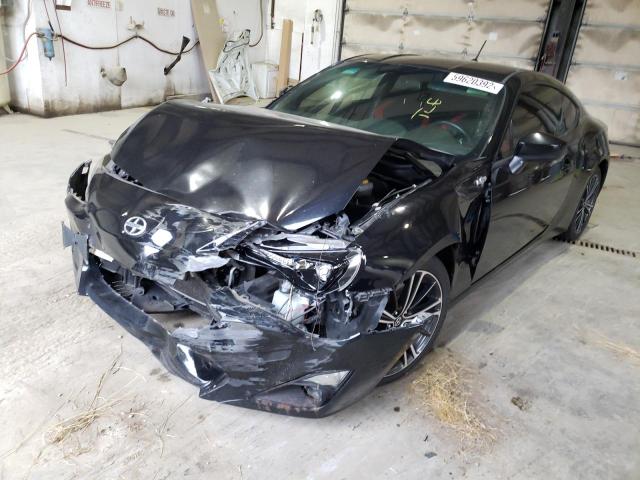 JF1ZNAA10D2708867 - 2013 TOYOTA SCION FR-S BLACK photo 2