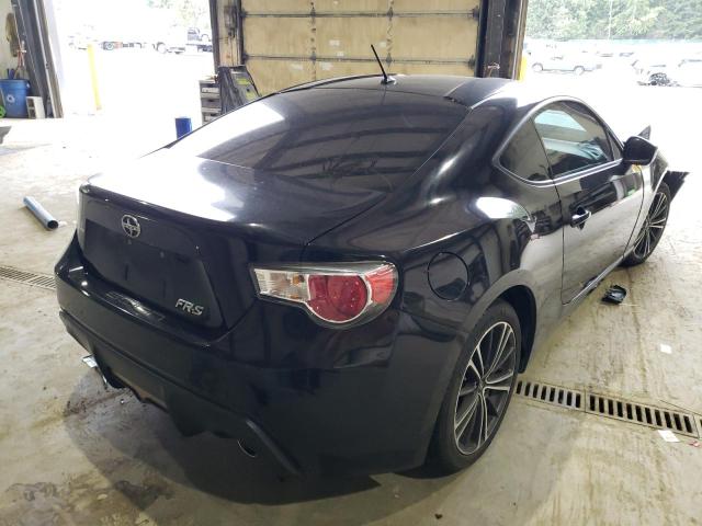 JF1ZNAA10D2708867 - 2013 TOYOTA SCION FR-S BLACK photo 4