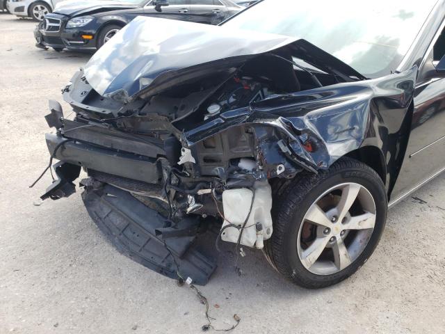 1G1ZC5E19BF117906 - 2011 CHEVROLET MALIBU 1LT შავი ფოტო 9