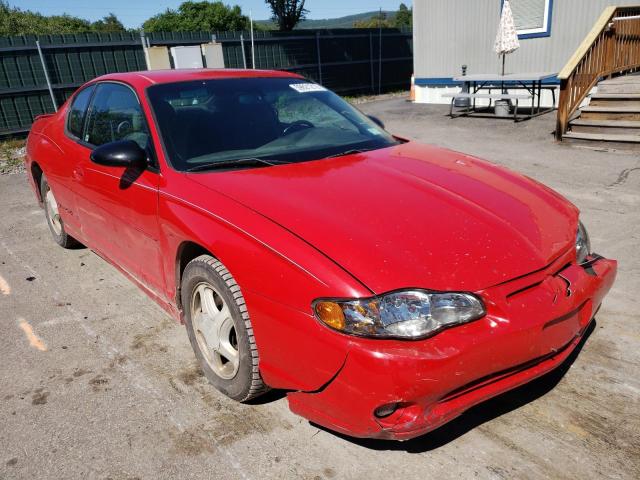 2G1WX12K939308247 - 2003 CHEVROLET MONTE CARL წითელი ფოტო 1