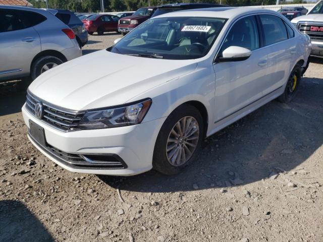 1VWBT7A39HC082741 - 2017 VOLKSWAGEN PASSAT SE WHITE photo 2