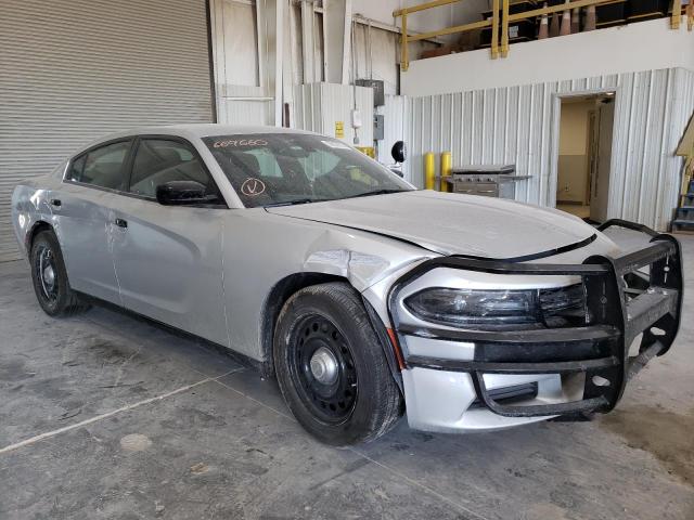 2C3CDXKG6MH669660 - 2021 DODGE CHARGER PO SILVER photo 1