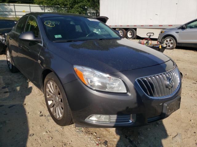 W04GW5EV0B1101948 - 2011 BUICK REGAL CXL GRAY photo 1