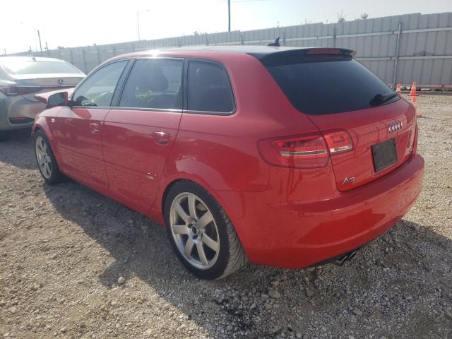 WAUHF78P27A030405 - 2007 AUDI A3 2 RED photo 3