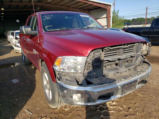 1C6RR6LT3FS639659 - 2015 RAM 1500 SLT BURGUNDY photo 1