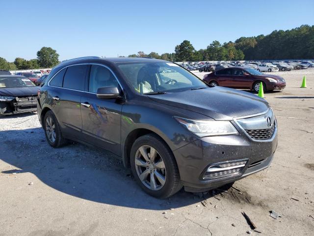 5FRYD3H82EB014444 - 2014 ACURA MDX ADVANC GRAY photo 1