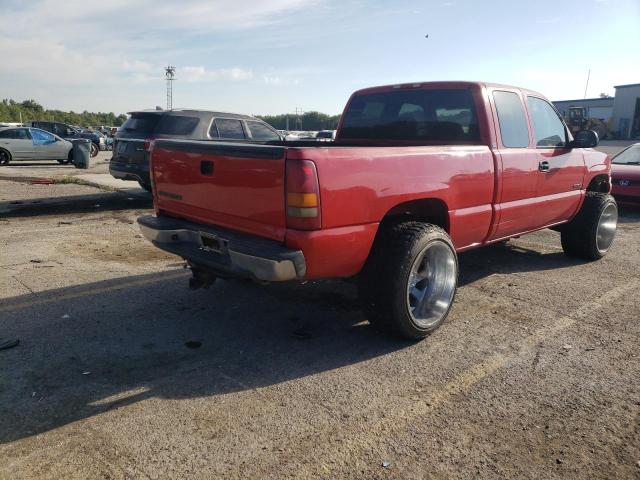 1GCEK19T8XE111380 - 1999 CHEVROLET SILVERADO RED photo 4