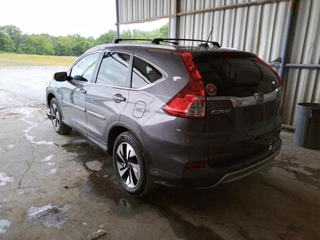 5J6RM4H95GL009656 - 2016 HONDA CR-V TOURI GRAY photo 3