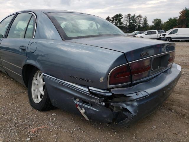 1G4CW54K314170587 - 2001 BUICK PARK AVENU BLUE photo 9