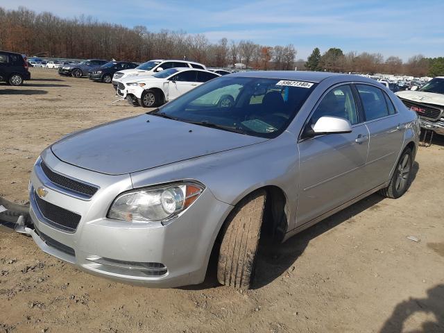 1G1ZC5E13BF398228 - 2011 CHEVROLET MALIBU 1LT 银色 照片 2